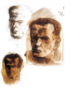 Self-portrait studies