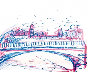 Rome; sketch