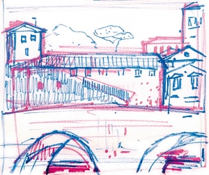 Rome; sketch