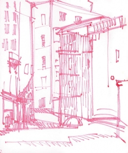 Rome; sketch