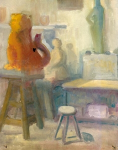 Studio with figures